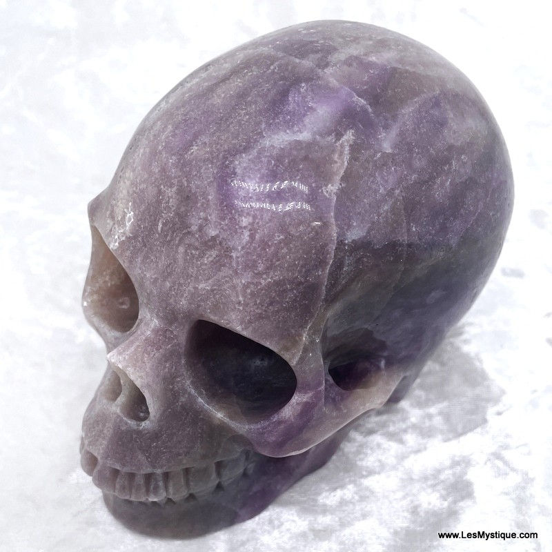 Thumbnail: Opalized Fluorite Crystal Skull, Ascended Masters, Spirit Guide Communication