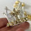 Miniatura: Shabby White Rhinestone Statue Crown Glass Pearl Beads Religious Statue Jewelry