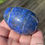 Miniatura: 2" Lapis Lazuli Gemstone Egg Sculpture Spiritual Intuition Psychic Ability