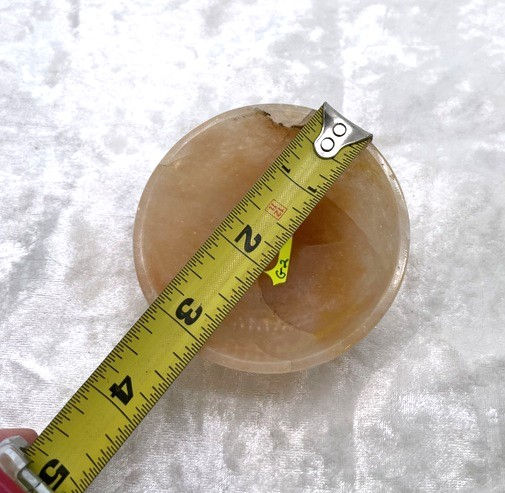 Thumbnail: Gold Quartz Bowl, Gemstone Bowl, Manifestation Power, Healing Golden Ray
