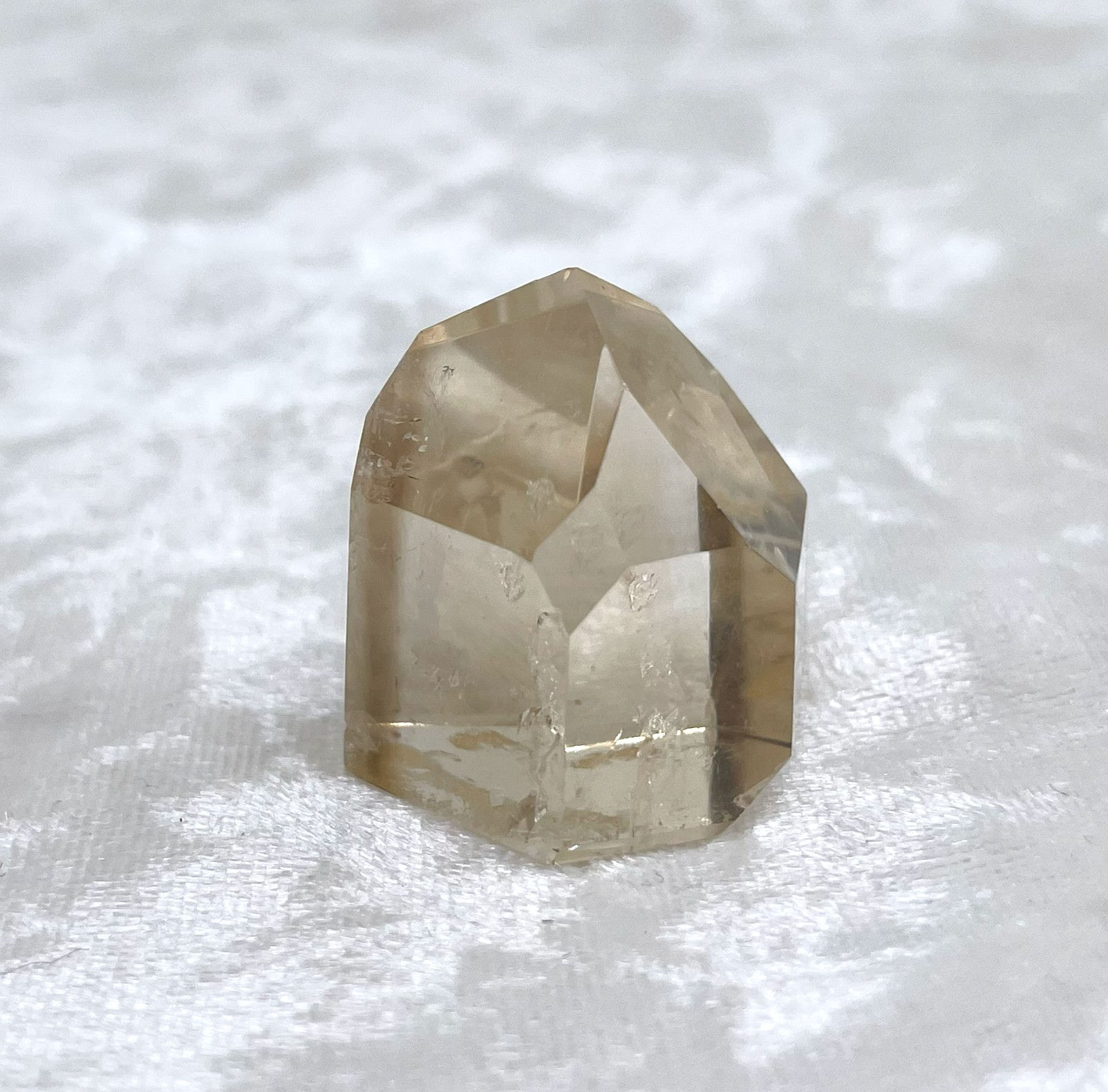Natural Water Clear Citrine Quartz Window Crystal Manifestation Energy