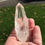 Miniatura: Water Clear Quartz Lemurian Encoded Crystal White Light Energy transmitter Wand