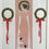 Miniatura: Vintage Coles Phillips Print Pink Fade Away Girl Hanging Christmas Wreath