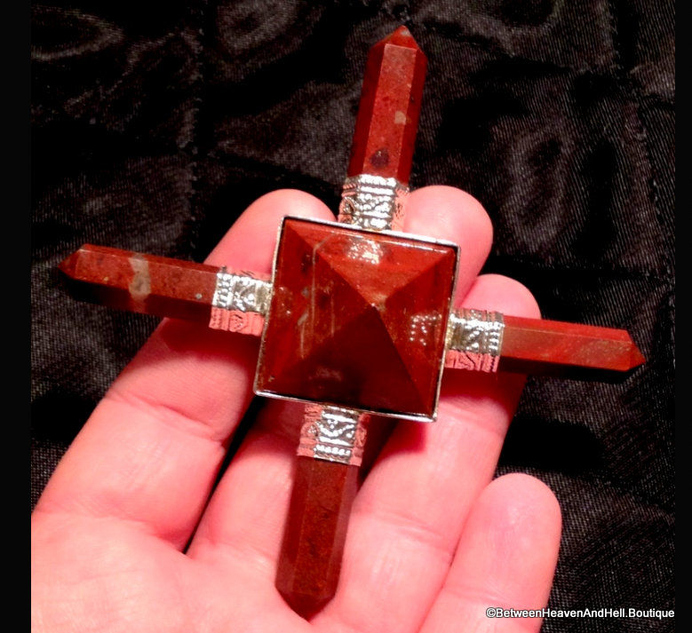 Thumbnail: Crystal Healing Red Jasper Energy Generator, Strength, Kundalini, Dream Work