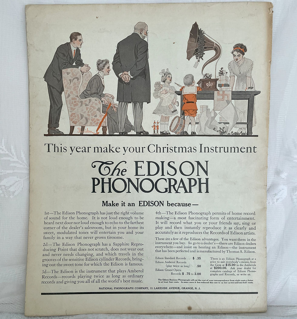 Thumbnail: Vintage Harrison Fisher Cover Art Saturday Evening Post Magazine 1910