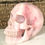 Miniatura: Large Pink Rose Quartz Crystal Skull with Crystal Cluster Crown, Attract Love