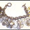 Miniatura: Religious Jewelry: Charm Bracelet, Virgin Mary St Francis Rita Pio Michael Peter