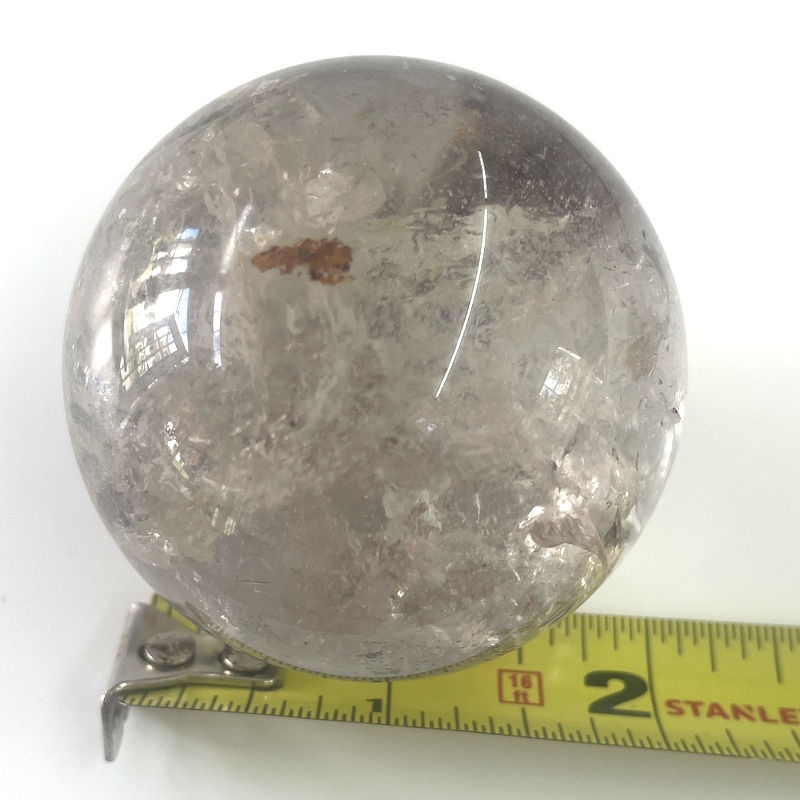 Thumbnail: Lodolite Quartz Sphere - Crystal Ball - Spiritual Growth - Healing Crystals