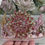 Miniatura: Shabby Pink Butterfly Rhinestone Crown French Cottage Statue Crown XL