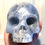 Miniatura: Large Blue Calcite Crystal Skull, Half Skull - Lemurian Energy