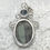 Miniatura: Vintage Moss Agate Pendant, Sterling Silver, Abundance Jewelry