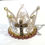 Miniatura: Shabby Rhinestone Statue Crown Religious Vintage Cross Embellished Crown