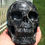 Miniatura: Large Astrophyllite Garnet Crystal Skull, Life Purpose, Divine Light