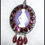 Miniatura: Purple Rhinestone Our Lady Of Grace Cameo, Virgin Mary Pendant, Miraculous Medal