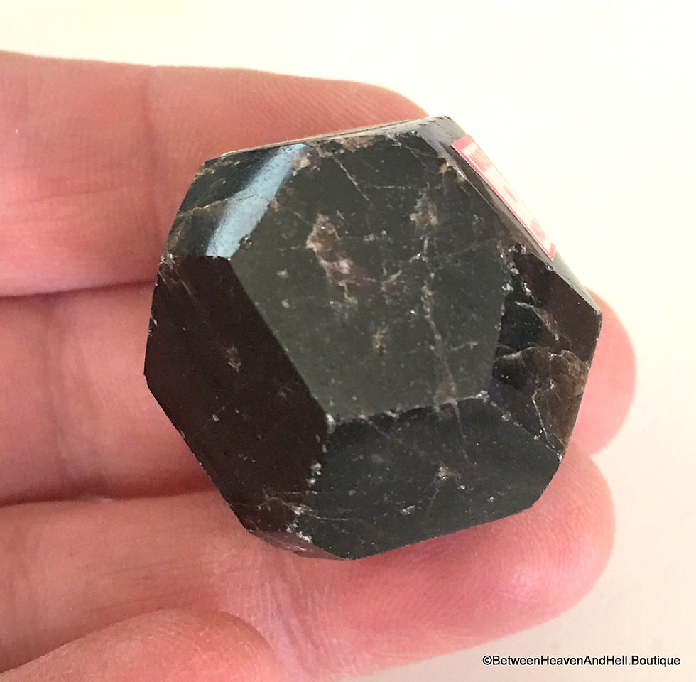 Thumbnail: Highly Charged Natural Garnet Crystal, Personal Power, Manifesting, Kundalini