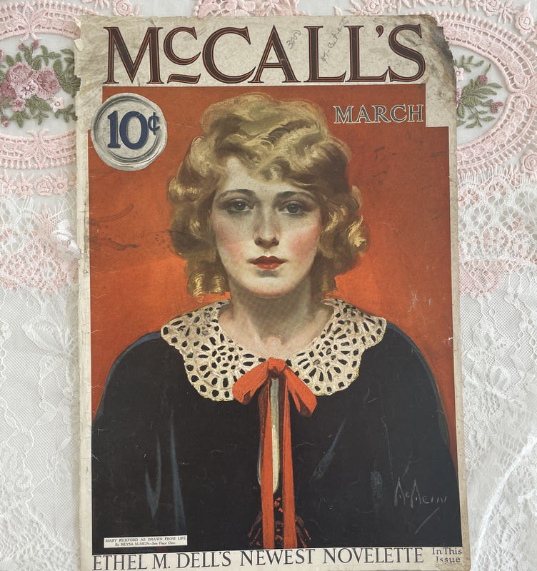 Vintage Neysa McMein Magazine Cover Art, Beautiful Blonde Woman