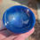 Thumbnail: Small Blue Onyx Gemstone Bowl Metaphysical crystals