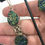 Thumbnail: Sterling Silver Earrings Titanium Aura Druzy Quartz Crystal Long Dangle