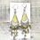 Miniatura: Long Dangle Earrings, Yellow Jasper and Agate, Handcrafted Jewelry