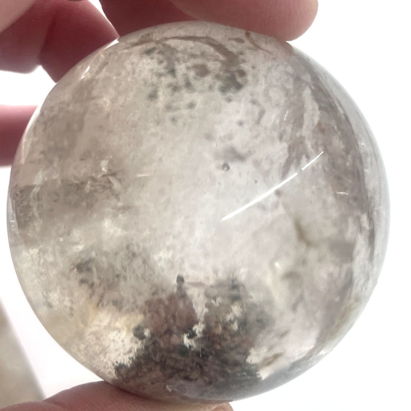 Thumbnail: Lodolite Quartz Sphere - Crystal Ball - Spiritual Growth - Healing Crystals
