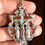 Miniatura: Large Crucifix, Jesus Saint John Virgin Mary Cross Pendant, Religious Jewelry