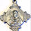 Miniatura: Vintage Catholic Holy Medal Virgin Mary Sacred Heart of Jesus Scapular