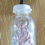 Miniatura: Holy Water Bottle, Oil Bottle, Metal Icon Virgin Mary Baby Jesus Madonna & Child