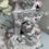 Thumbnail: Vintage Haunted House Pink Glitter Halloween Village Ceramic Decoration