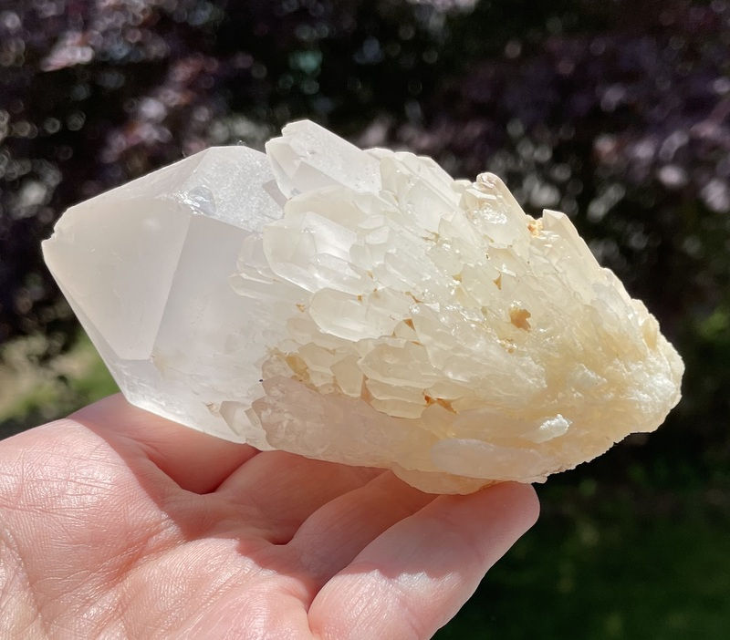 Thumbnail: Large High Vibration Abundance Quartz Crystal Energy Clearing