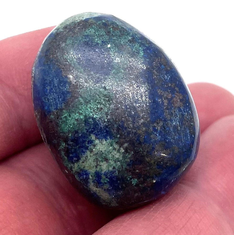 Thumbnail: Azurite Shattuckite Crystal Spirit Guide Psychic Work Automatic Writing