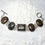 Miniatura: Artistic Brown Jasper Bracelet, Earth Energy, Silver Metaphysical Art Jewelry