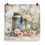 Thumbnail: Shabby Chic Art Print, Jars, Cans, Pink Roses Vintage Artistic Home Decor