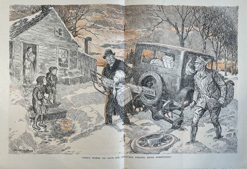 Thumbnail: 1921 Judge Magazine, James Montgomery Flagg Cover Art, Illustrations, Ads