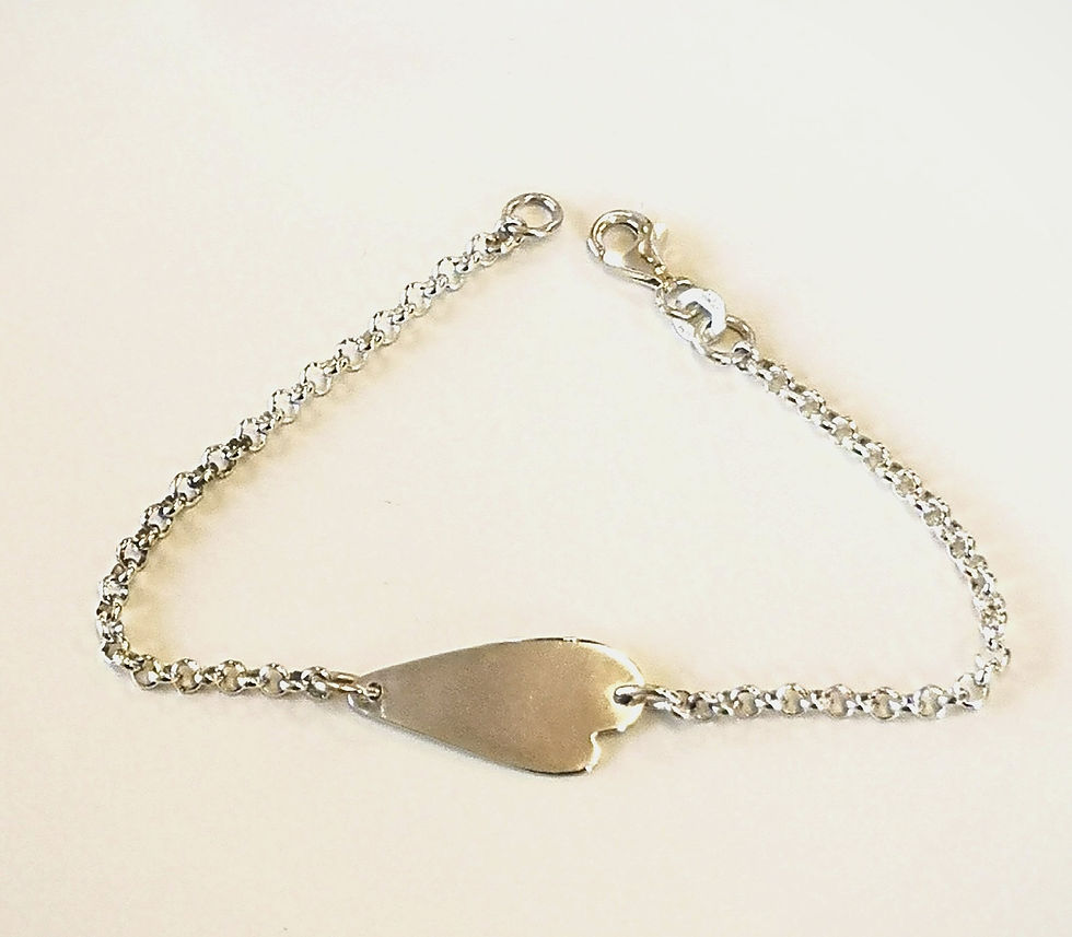 Miniatura: Bracelet papier découpé cœur