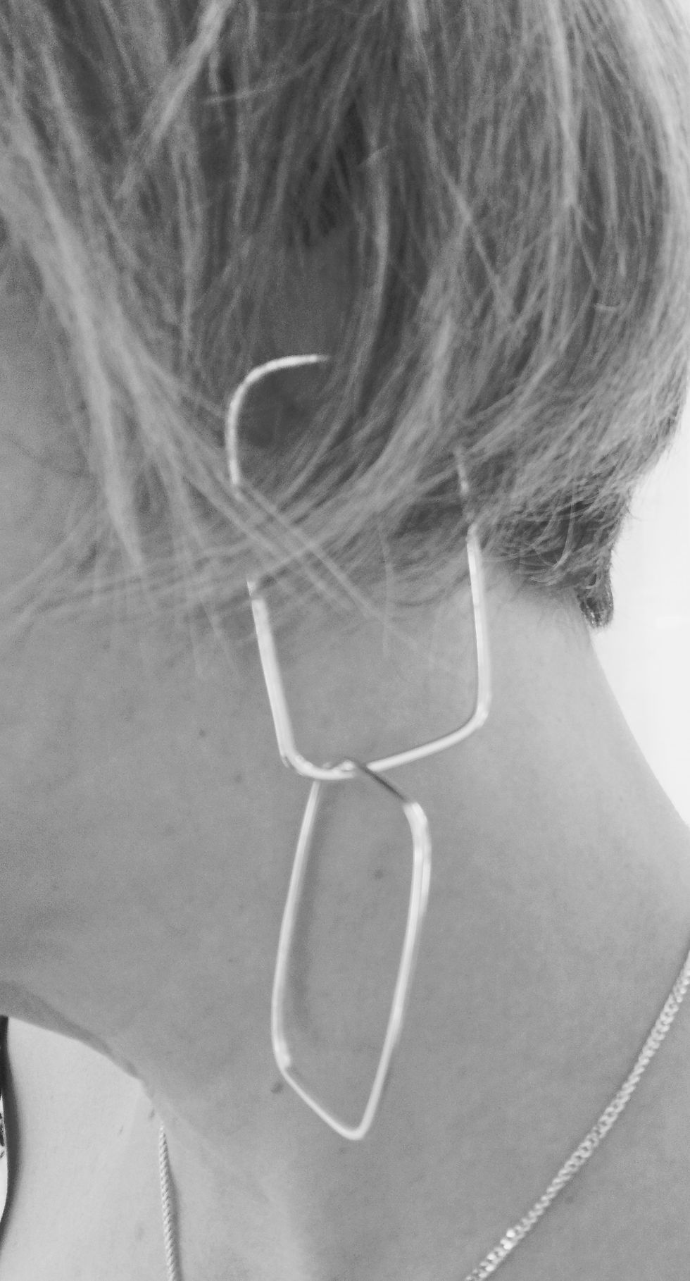 Miniatura: Boucle d'oreille THINK MAXI SEULE