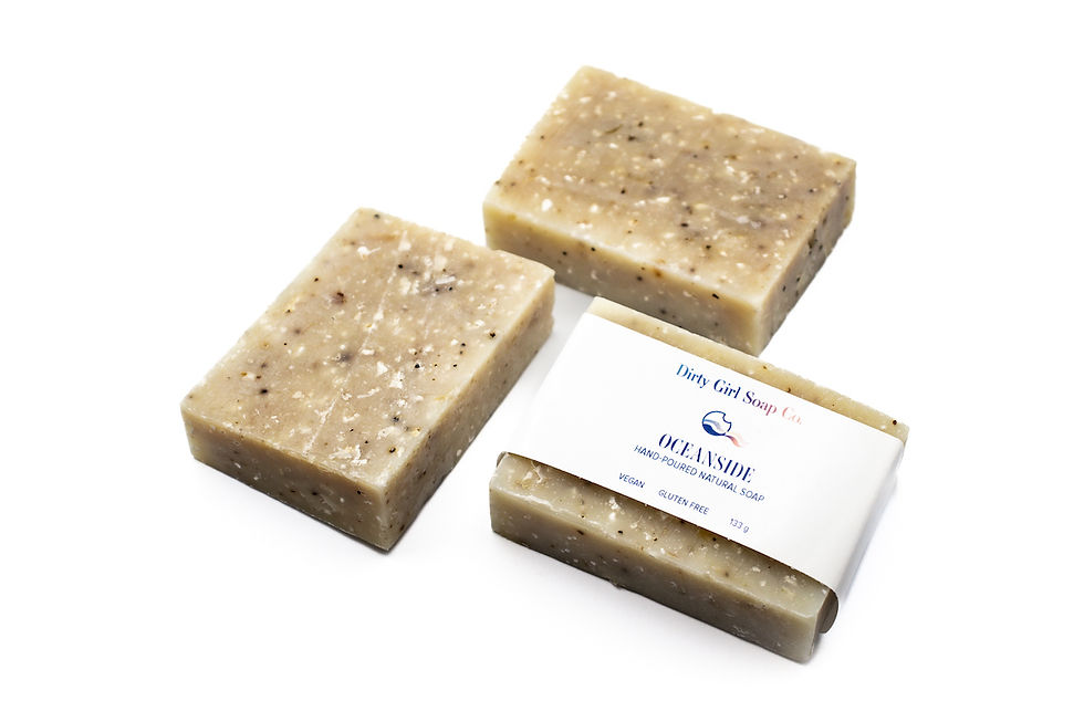 Thumbnail: Oceanside bar soap featuring local bull kelp