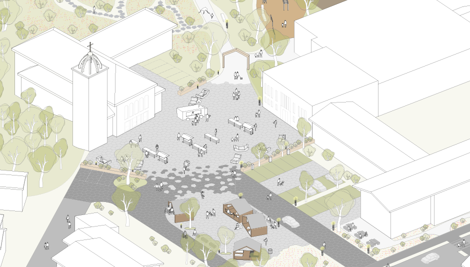 Ortskernetwicklung Scharnstein