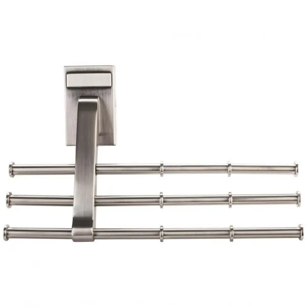 Thumbnail: Satin Nickel Tri-Level Hook Tie Organizer