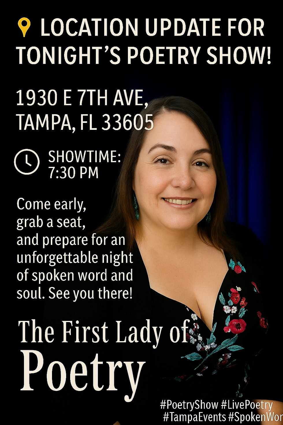 Men's Mental Health Month Poetry Show @ Black on Black Rhyme in Tampa