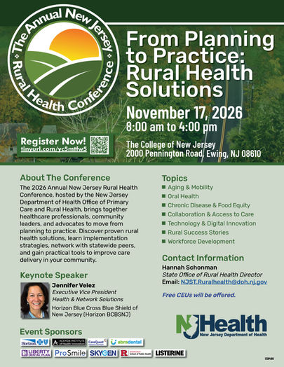 2026 Annual New Jersey Rural Health Conference