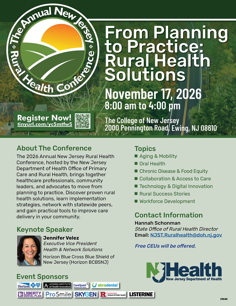 2026 Annual New Jersey Rural Health Conference