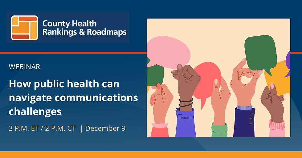 How Public Health Can Navigate Communications Challenges