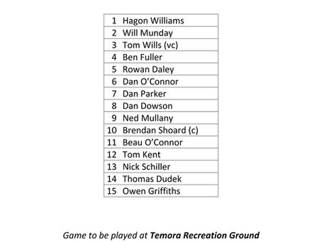 Round 7 Yabbies First XV