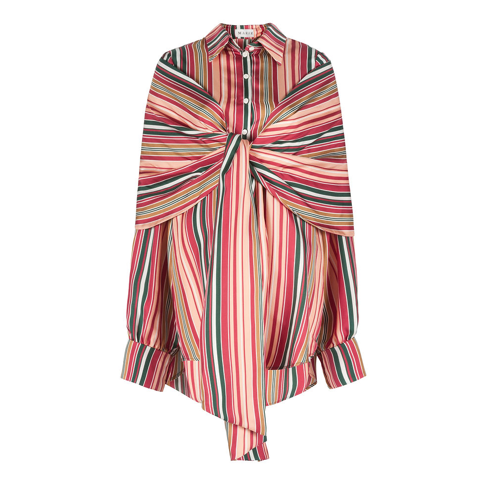 Miniatura: SILK WRAP SHIRT