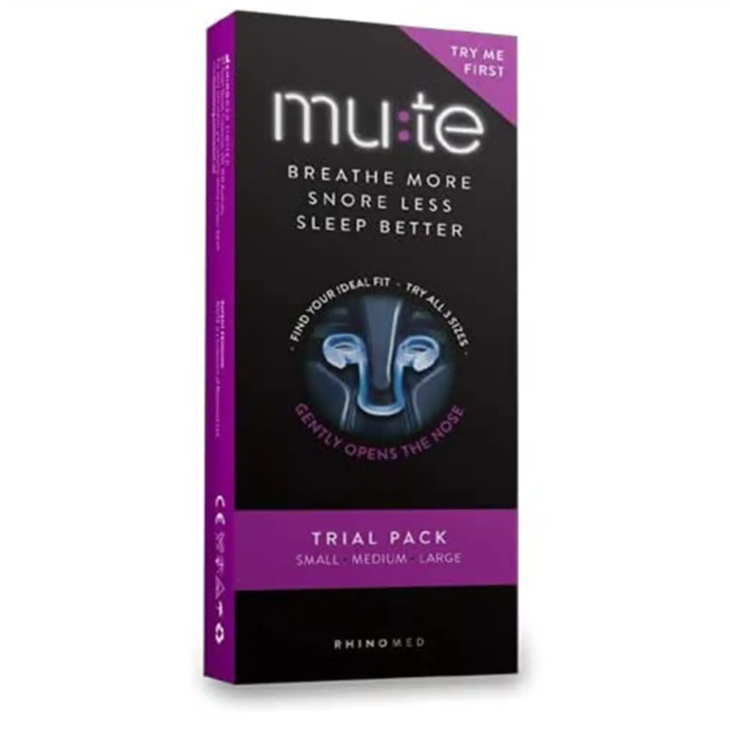 Mute Nasal Dilator for Better Breathing and Snoring Reduction 