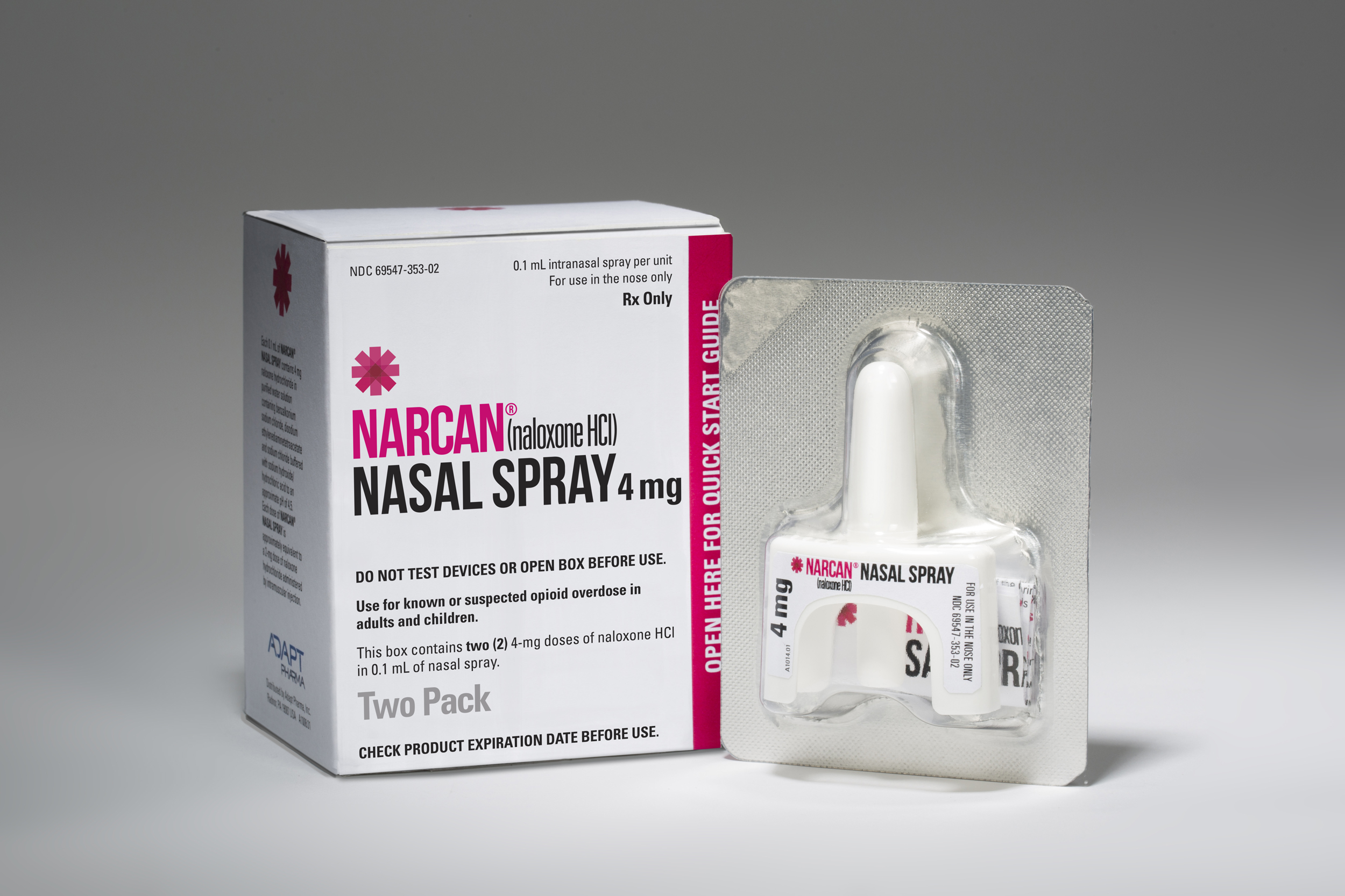 Narcan Rack card | A Voice for Sean