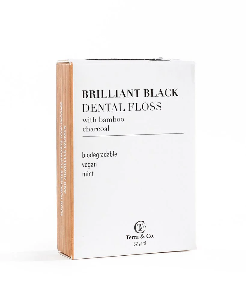 Terra & Co™ Brilliant Black Dental Floss