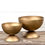 Thumbnail: Set of 2 Gold Nobility Bowls