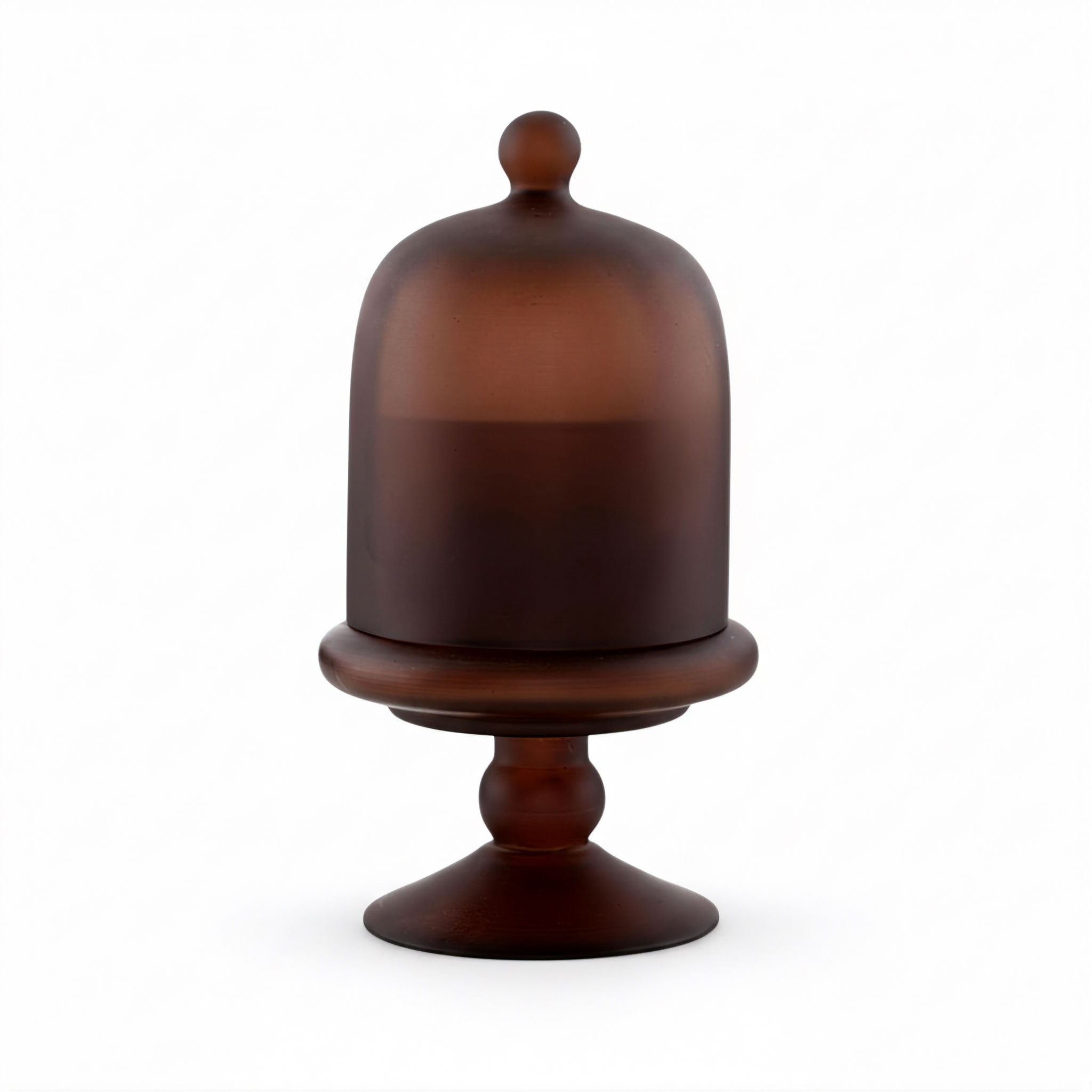 Brown Cloche Candle