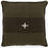 Thumbnail: Swiss Army Pillow Cover Unstuffed 24X24 Green/Brown